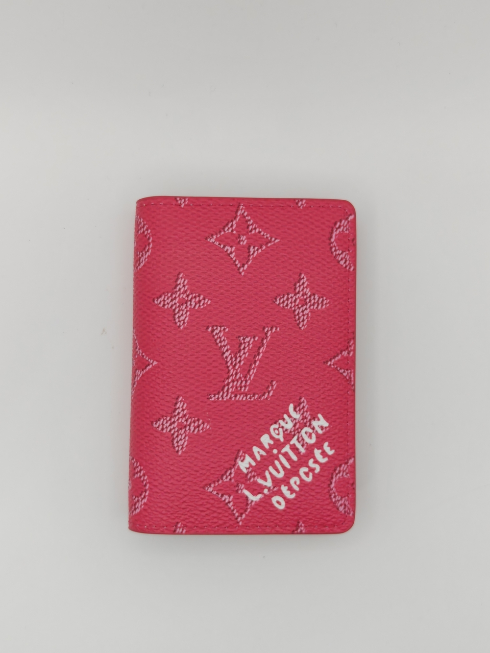 Louis Vuitton Pink Monogram Canvas Pocket Organizer Wallet